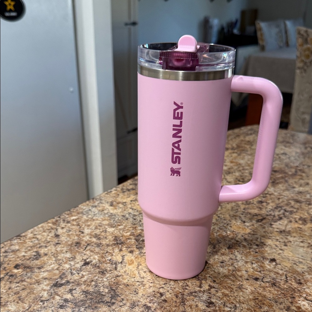 Stanley Blush Pink Travel Tumbler